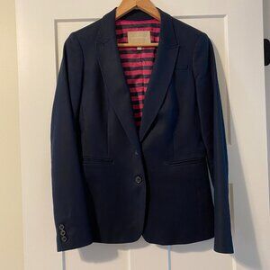 Banana Republic Sleek Suit Blazer True Navy - Size 6